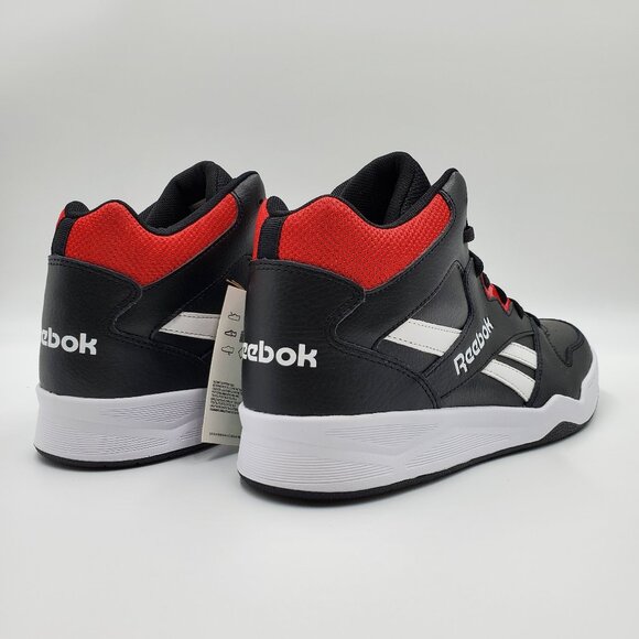 Reebok Royal BB4500 HI2 Men’s Basketball Shoes Black White Red CN6857 NEW main image 7